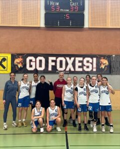 WU 14: Textilpflege Stuhl Foxes Bruck – Blue Devils Wr. Neustadt 53 : 39